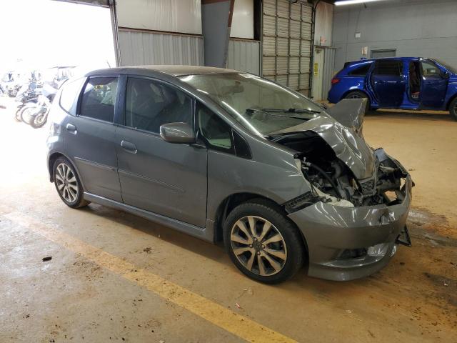 JHMGE8H67DC011278 - 2013 HONDA FIT SPORT ნაცრისფერი ფოტო 4