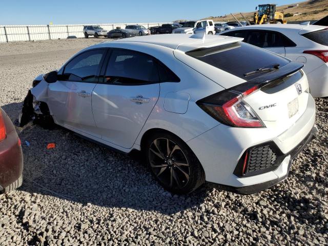 SHHFK7H96JU232975 - 2018 HONDA CIVIC SPORT TOURING WHITE photo 2