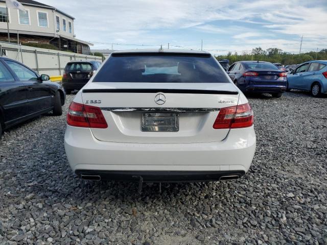 WDDHF8HB2BA273191 - 2011 MERCEDES-BENZ E 350 4MATIC WHITE photo 6