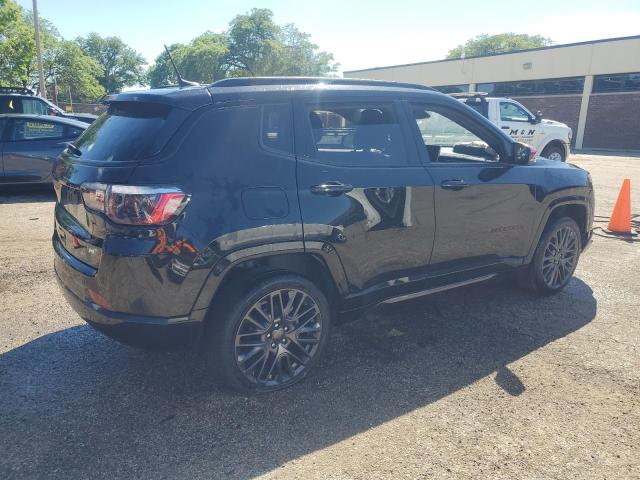 3C4NJDCN3PT511409 - 2023 JEEP COMPASS LIMITED أسود صورة 3