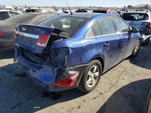 1G1PF5SC9C7366691 - 2012 CHEVROLET CRUZE LT BLUE photo 3