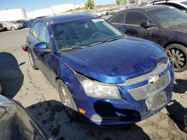 1G1PF5SC9C7366691 - 2012 CHEVROLET CRUZE LT BLUE photo 4