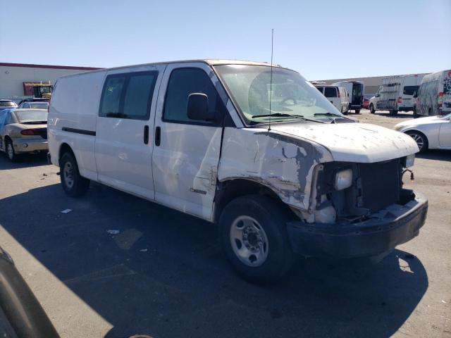 1GCGG29U851109304 - 2005 CHEVROLET EXPRESS G2 WHITE photo 4