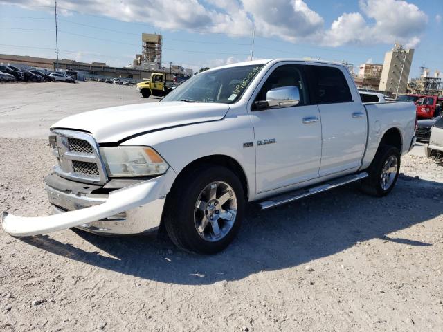 1D7RB1CT1AS122424 - 2010 DODGE RAM 1500 WHITE photo 1