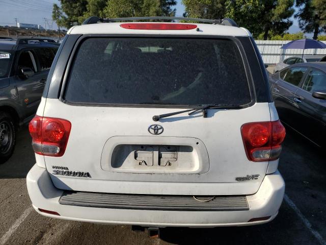 5TDZT34A06S269169 - 2006 TOYOTA SEQUOIA sr SR5 WHITE photo 6