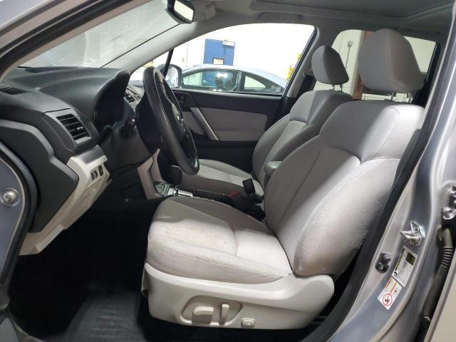 JF2SJADC0FH823068 - 2015 SUBARU FORESTER 2.5I PREMIUM فضي صورة 7