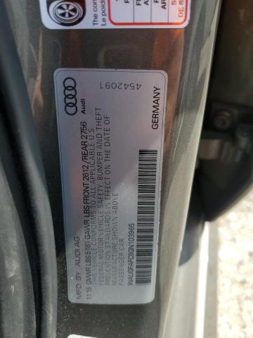 WAUGFAFC9GN103965 - 2016 AUDI A6 PREMIUM PLUS 灰色 照片 12