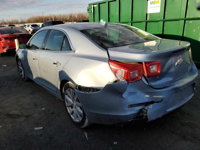 1G11H5SA4DU115529 - 2013 CHEVROLET MALIBU LTZ ლურჯი ფოტო 2