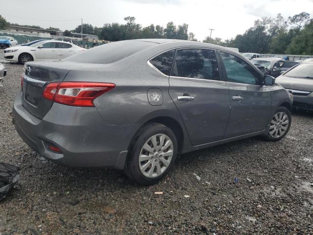 3N1AB7AP7JY317707 - 2018 NISSAN SENTRA S GRAY photo 3