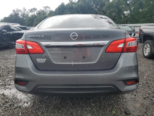 3N1AB7AP7JY317707 - 2018 NISSAN SENTRA S GRAY photo 6