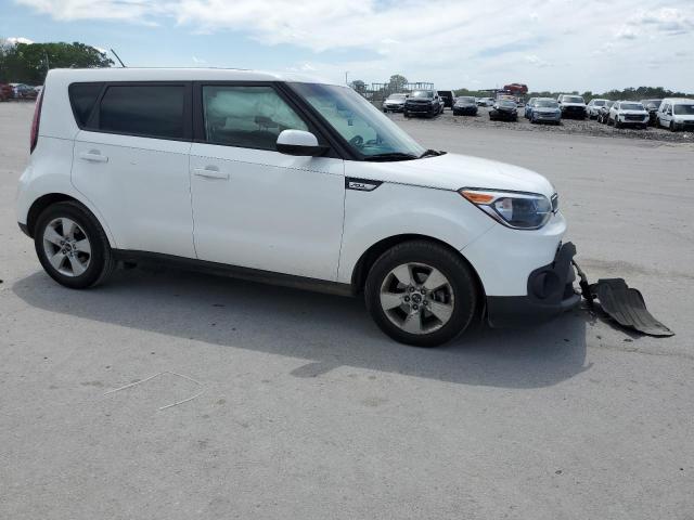 KNDJN2A2XK7921492 - 2019 KIA SOUL WHITE photo 4