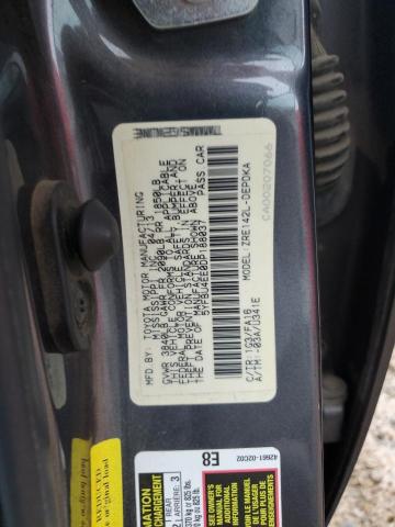 5YFBU4EE0DP188037 - 2013 TOYOTA COROLLA BASE Մոխրագույն լուսանկար 12