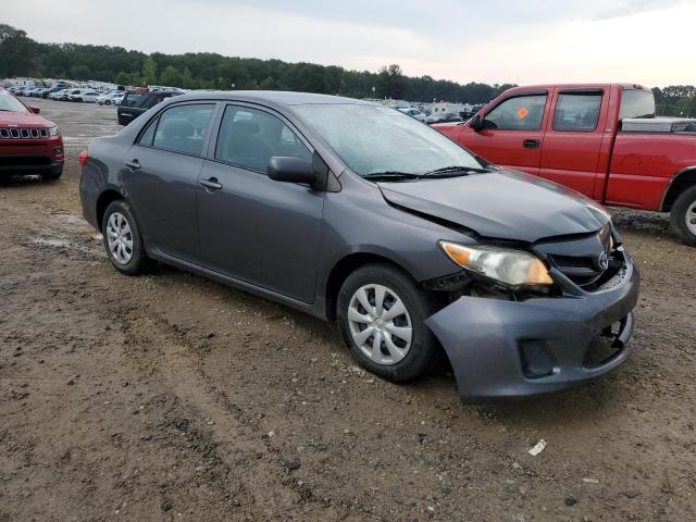 5YFBU4EE0DP188037 - 2013 TOYOTA COROLLA BASE Մոխրագույն լուսանկար 4