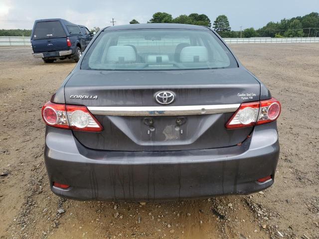 5YFBU4EE0DP188037 - 2013 TOYOTA COROLLA BASE Մոխրագույն լուսանկար 6