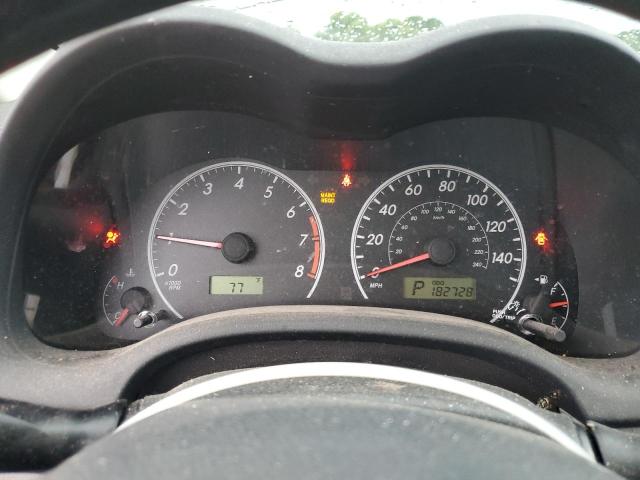 5YFBU4EE0DP188037 - 2013 TOYOTA COROLLA BASE Մոխրագույն լուսանկար 9