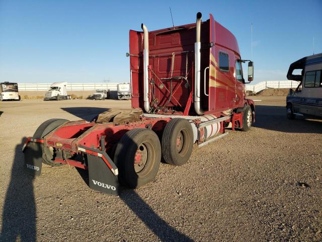 4V4NC9EJ48N262982 - 2008 VOLVO VN VNL RED photo 4