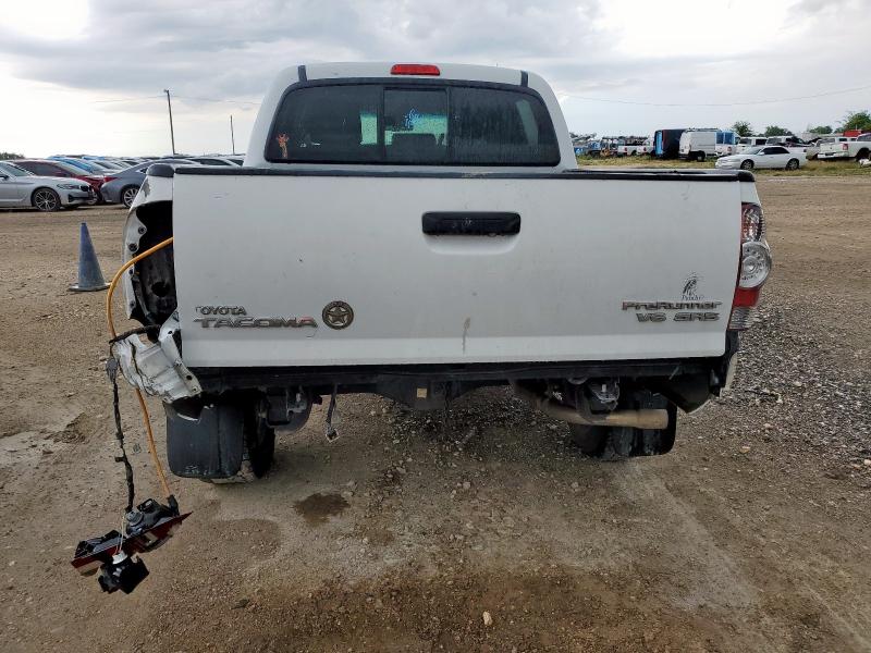 5TFJU4GN0DX032672 - 2013 TOYOTA TACOMA DOUBLE CAB PRERUNNER WHITE photo 6