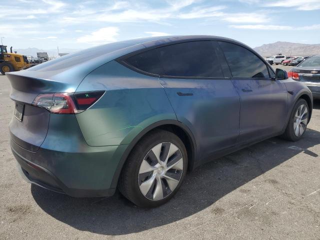 5YJYGAEE2MF244779 - 2021 TESLA MODEL Y GREEN photo 3