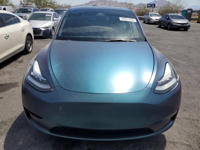 5YJYGAEE2MF244779 - 2021 TESLA MODEL Y GREEN photo 5