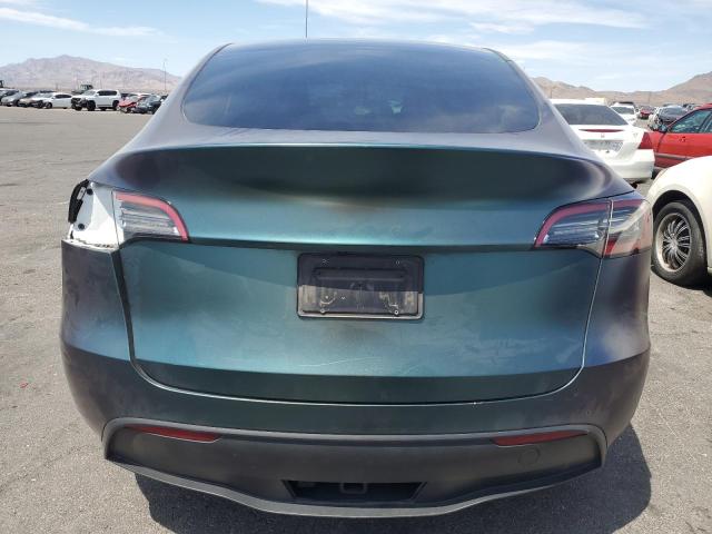 5YJYGAEE2MF244779 - 2021 TESLA MODEL Y GREEN photo 6