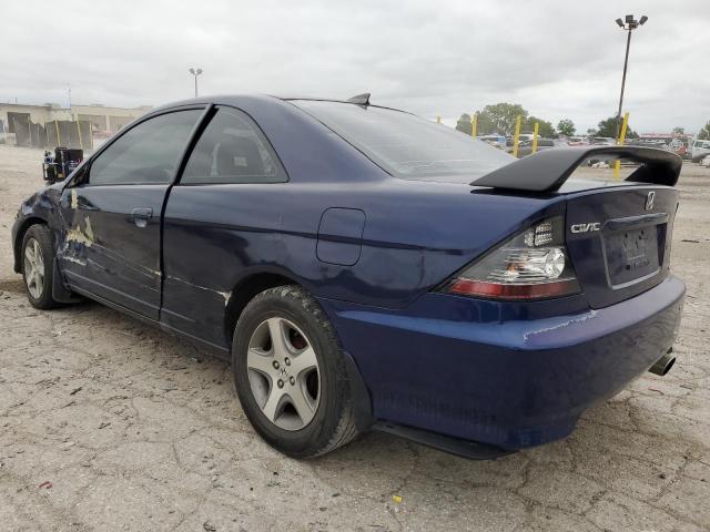 1HGEM229X5L022550 - 2005 HONDA CIVIC EX BLUE photo 2