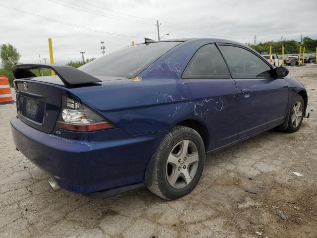 1HGEM229X5L022550 - 2005 HONDA CIVIC EX BLUE photo 3
