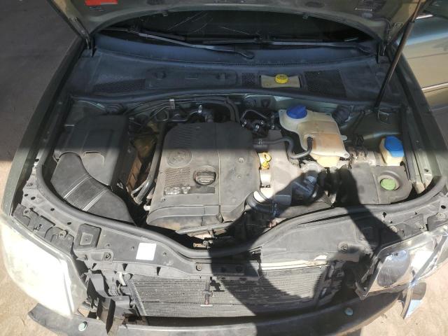 WVWPD63B22P287614 - 2002 VOLKSWAGEN PASSAT GLS GREEN photo 11