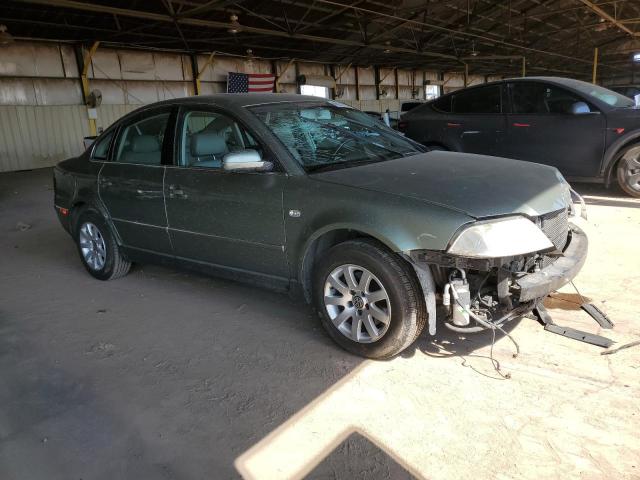 WVWPD63B22P287614 - 2002 VOLKSWAGEN PASSAT GLS GREEN photo 4