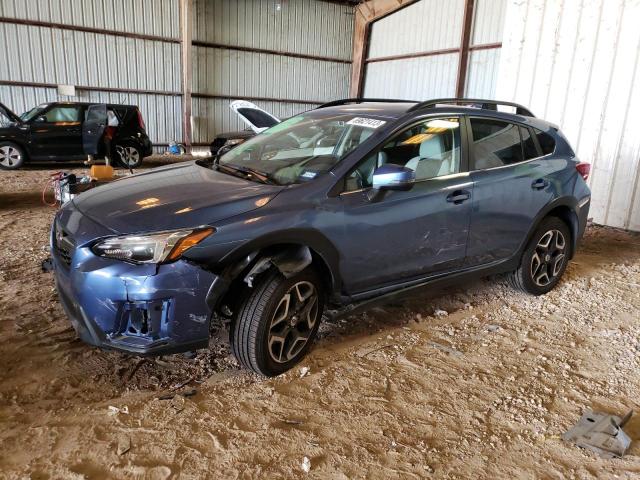 JF2GTALC8JH300827 - 2018 SUBARU CROSSTREK LIMITED BLUE photo 1