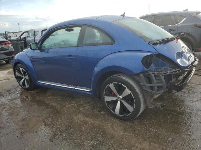 3VW4A7AT5CM633950 - 2012 VOLKSWAGEN BEETLE TURBO BLUE photo 2