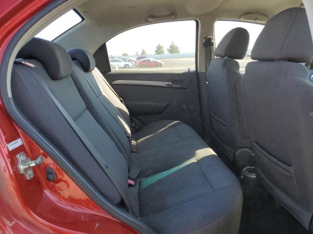 KL1TD56EX9B603452 - 2009 CHEVROLET AVEO LS RED photo 10