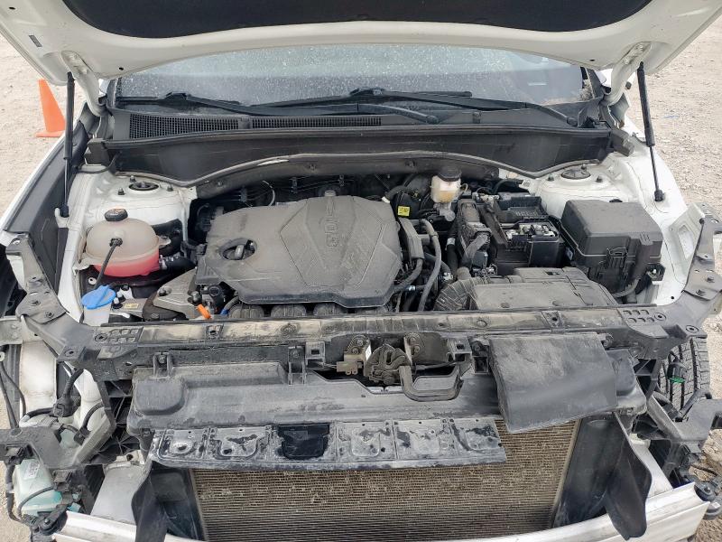 5NMS34AJ6MH308679 - 2021 HYUNDAI SANTA FE SEL WHITE photo 12
