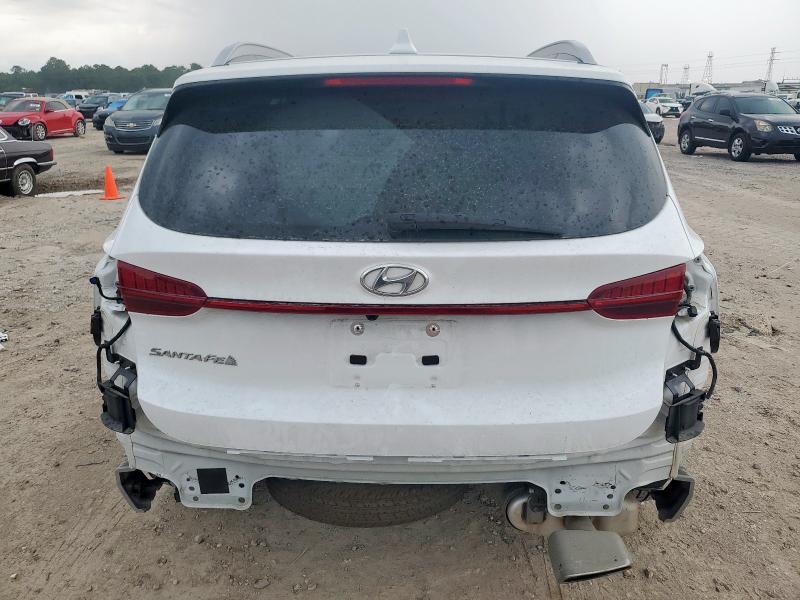 5NMS34AJ6MH308679 - 2021 HYUNDAI SANTA FE SEL WHITE photo 6