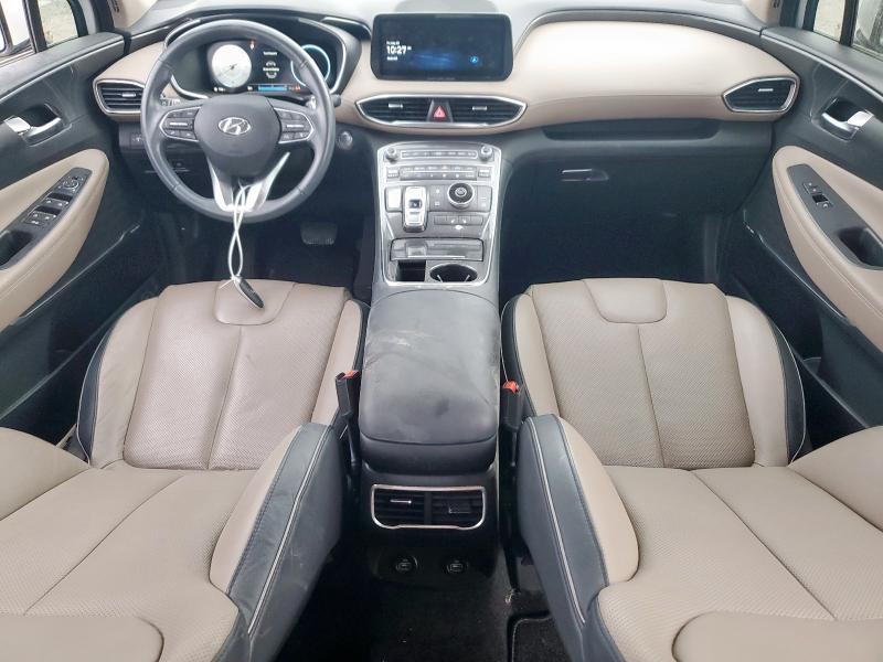5NMS34AJ6MH308679 - 2021 HYUNDAI SANTA FE SEL WHITE photo 8