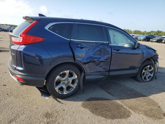 2HKRW2H53JH681941 - 2018 HONDA CR-V EX BLUE photo 3