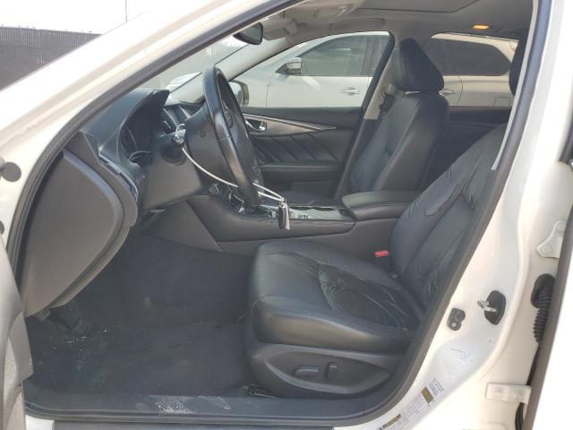 JN1BV7AP1FM340504 - 2015 INFINITI Q50 BASE თეთრი ფოტო 7