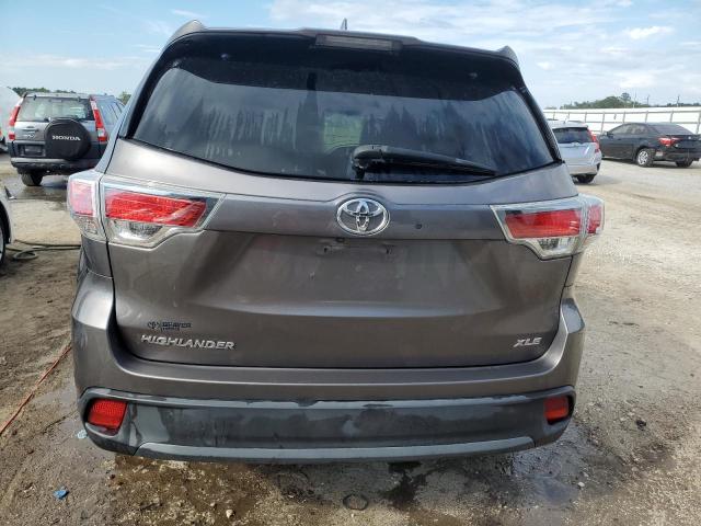 5TDKKRFH5GS500733 - 2016 TOYOTA HIGHLANDER XLE Boz foto 6