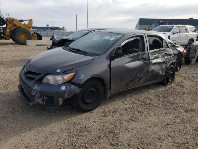 2T1BU4EE9BC725291 - 2011 TOYOTA COROLLA BASE GRAY photo 1