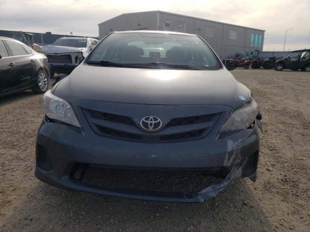 2T1BU4EE9BC725291 - 2011 TOYOTA COROLLA BASE GRAY photo 5