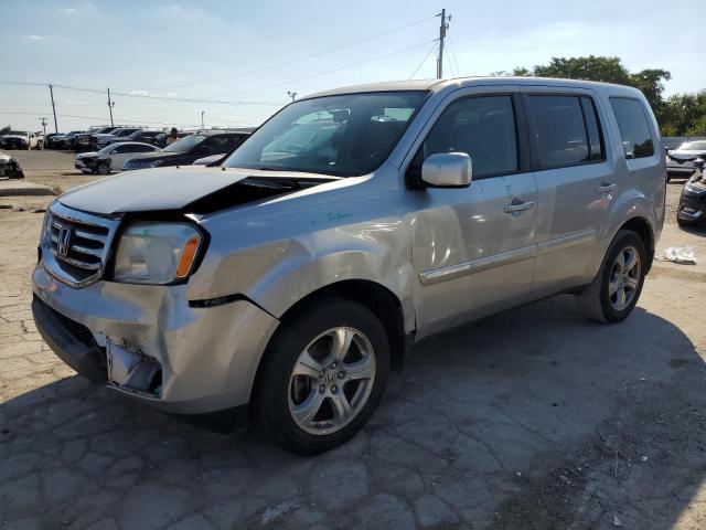 5FNYF4H47EB057658 - 2014 HONDA PILOT EX SILVER photo 1