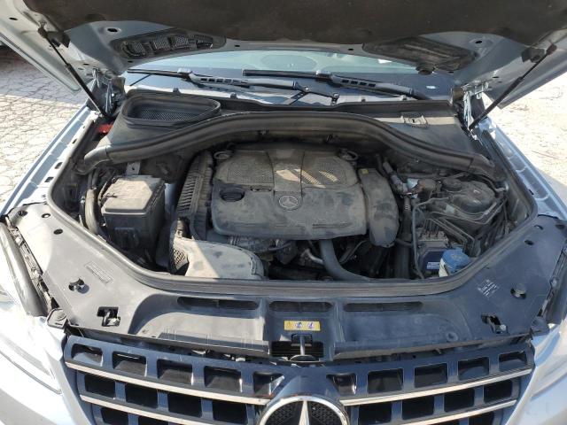 4JGDA5HB7FA461342 - 2015 MERCEDES-BENZ ML 350 4MATIC SILVER photo 12