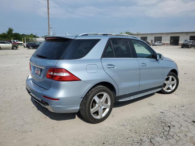 4JGDA5HB7FA461342 - 2015 MERCEDES-BENZ ML 350 4MATIC SILVER photo 3