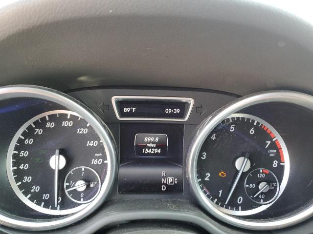 4JGDA5HB7FA461342 - 2015 MERCEDES-BENZ ML 350 4MATIC SILVER photo 9