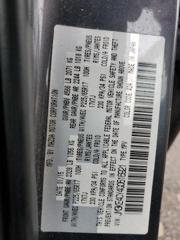 JM3KE4CY4G0616921 - 2016 MAZDA CX-5 TOURING GRAY photo 13