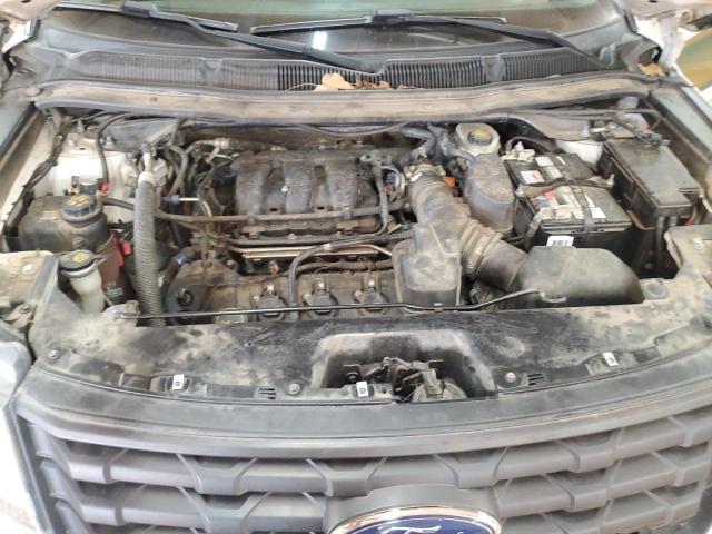 1FM5K8AR5HGE01988 - 2017 FORD EXPLORER POLICE INTERCEPTOR Білий фото 11