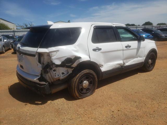 1FM5K8AR5HGE01988 - 2017 FORD EXPLORER POLICE INTERCEPTOR Білий фото 3
