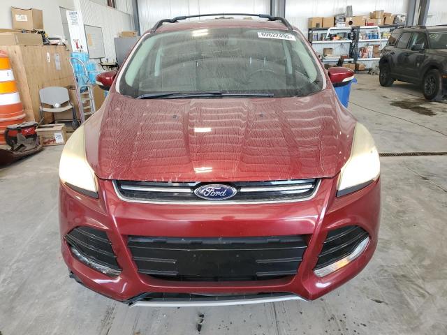 1FMCU0HX4DUB95551 - 2013 FORD ESCAPE SEL 红色 照片 5