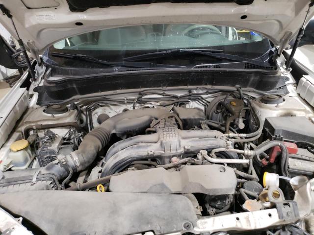 JF2SHABC5DH412535 - 2013 SUBARU FORESTER 2.5X WHITE photo 12