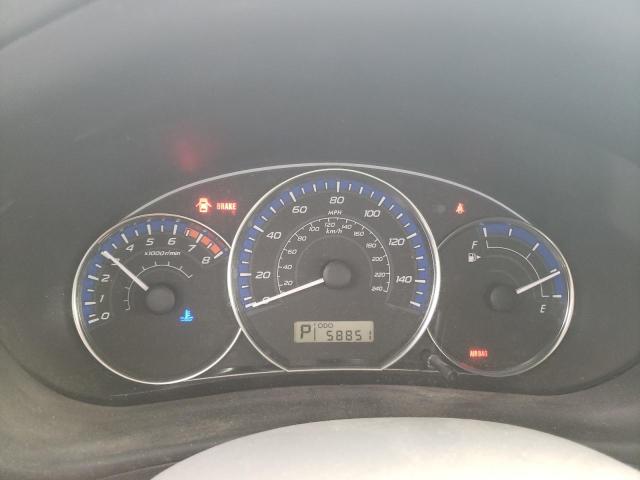 JF2SHABC5DH412535 - 2013 SUBARU FORESTER 2.5X WHITE photo 9