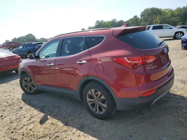 5XYZU3LB7EG124889 - 2014 HYUNDAI SANTA FE S RED photo 2